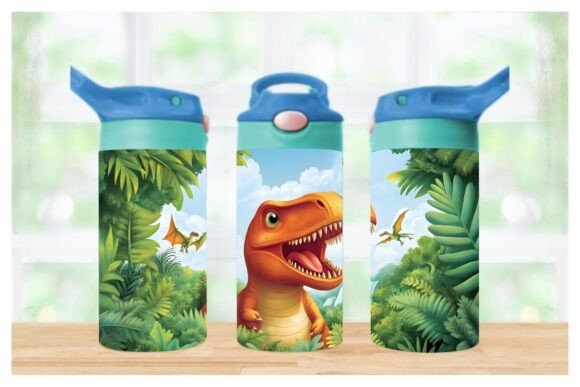Download 12oz Dinosaur Straight Tumbler Wrap - Straight tumbler Collection