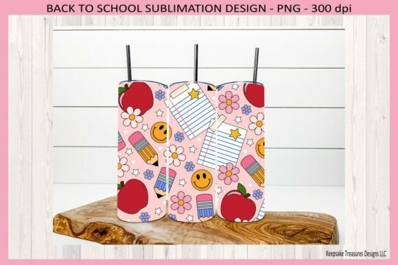 Download School Retro 20oz Straight Tumbler - Straight tumbler Collection